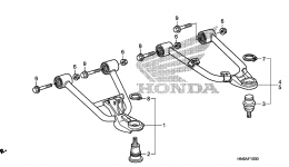 FRONT ARM for квадроцикла HONDA TRX250X AC2013 year 