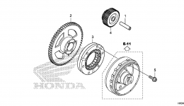 STARTING GEAR для квадроцикла HONDA TRX420FA1 AC2014 г. 