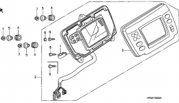 Измерительные приборы для квадроцикла HONDA TRX500FPM A2008 г. 
