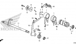 GEARSHIFT DRUM для квадроцикла HONDA TRX90X AC2015 г. 