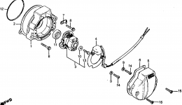 PULSE GENERATOR for квадроцикла HONDA ATC185 A1980 year 