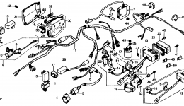 WIRE HARNESS for квадроцикла HONDA TRX350D A1989 year 