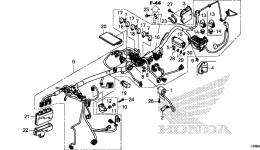 Проводка для квадроцикла HONDA TRX500FA6 2AC2015 г. 