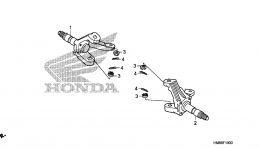 KNUCKLE for квадроцикла HONDA TRX250TM A2012 year 