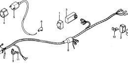 Проводка для квадроцикла HONDA ATC350X A1986 г. 