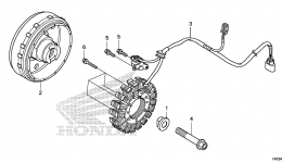 GENERATOR для квадроцикла HONDA TRX420FA1 AC2014 г. 