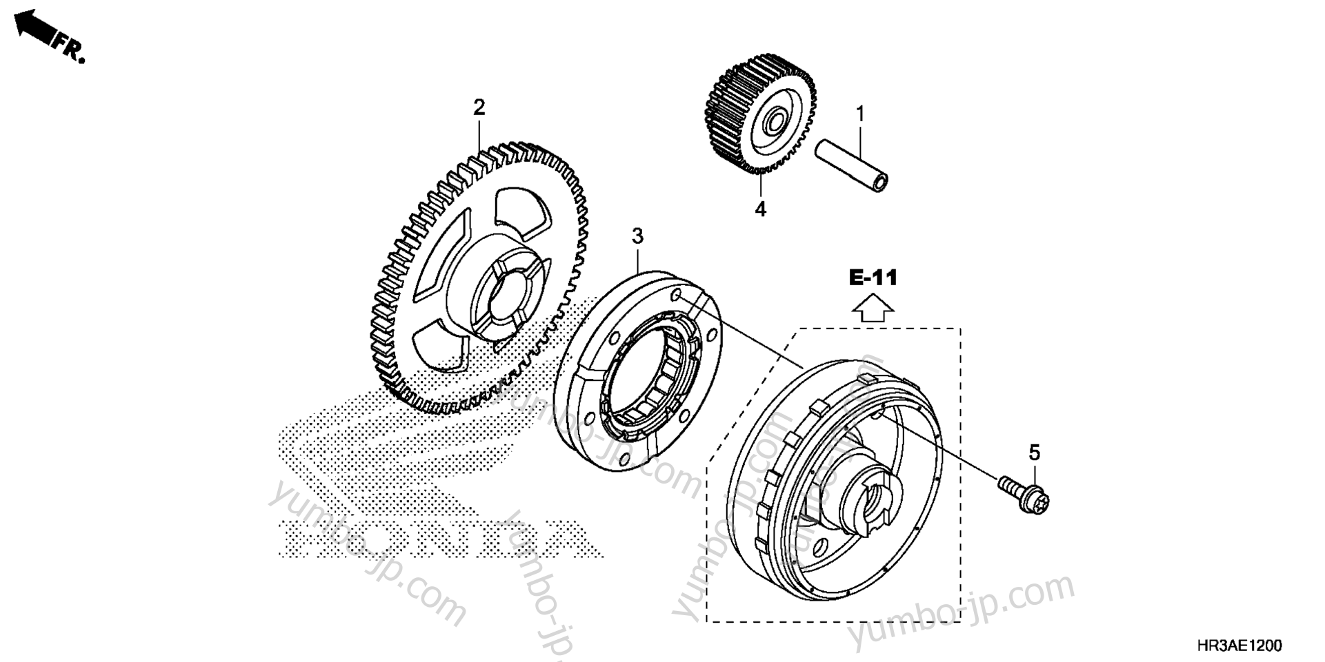 STARTING GEAR для квадроциклов HONDA TRX420FA1 AC 2015 г.