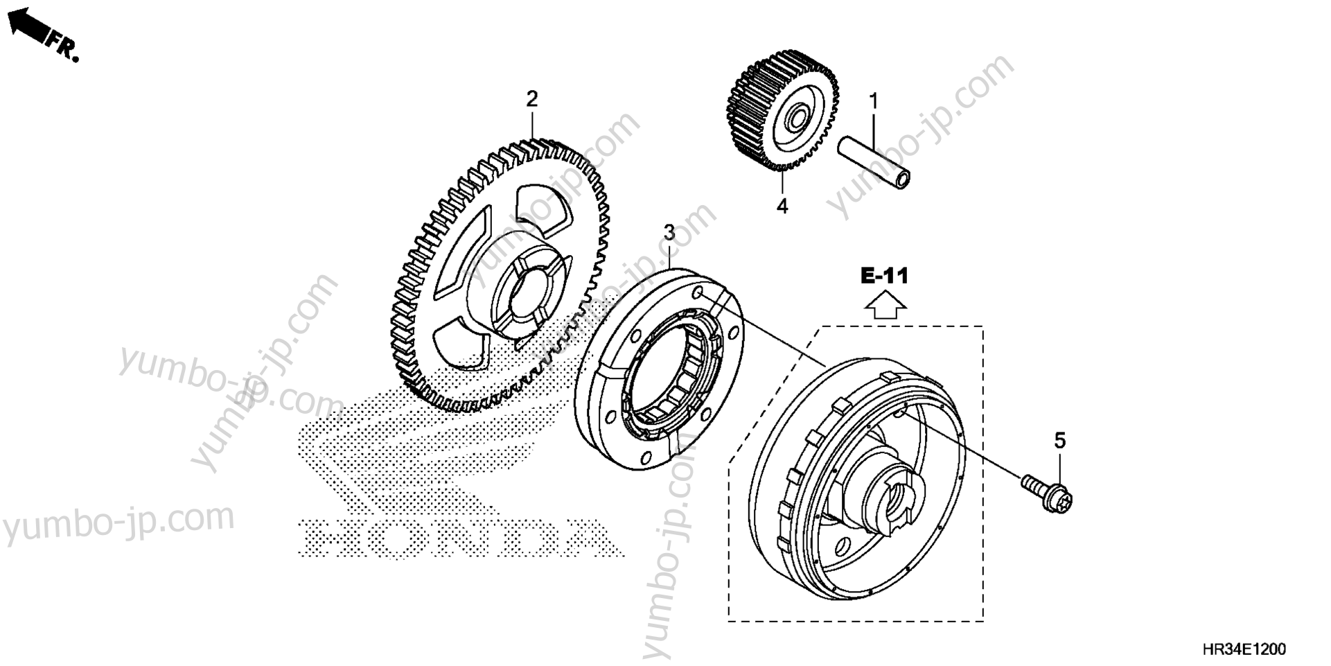 STARTING GEAR для квадроциклов HONDA TRX420FA2 AC 2014 г.