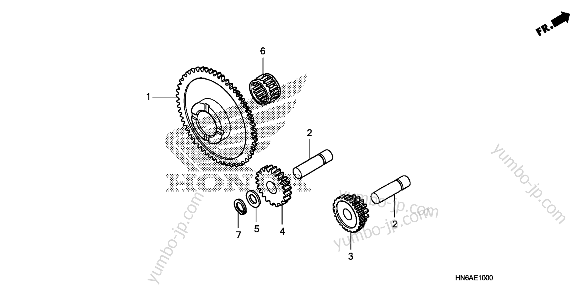 STARTING GEAR для квадроциклов HONDA TRX250X AC 2014 г.