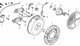 FLYWHEEL for садового трактора HONDA H5013 A2/D