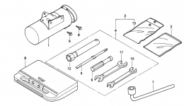 TOOLS for садового трактора HONDA H5013 AC4/B