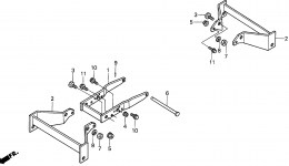 WEIGHT BRACKET для садового трактора HONDA H5013 AC4/B