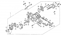 OIL PUMP / VALVE for садового трактора HONDA H5013 A2/B