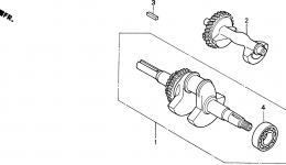 CRANKSHAFT for садового трактора HONDA H5013 AC4/B