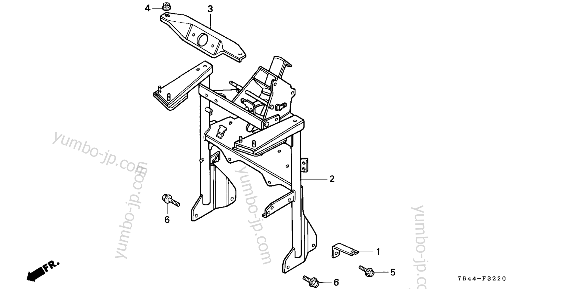 STEERING COLUMN for compact tractors HONDA H6522 A4 