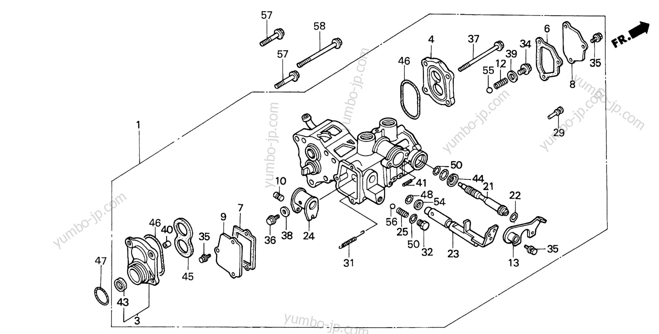 OIL PUMP / VALVE для садовых тракторов HONDA H5013 AC4/A 