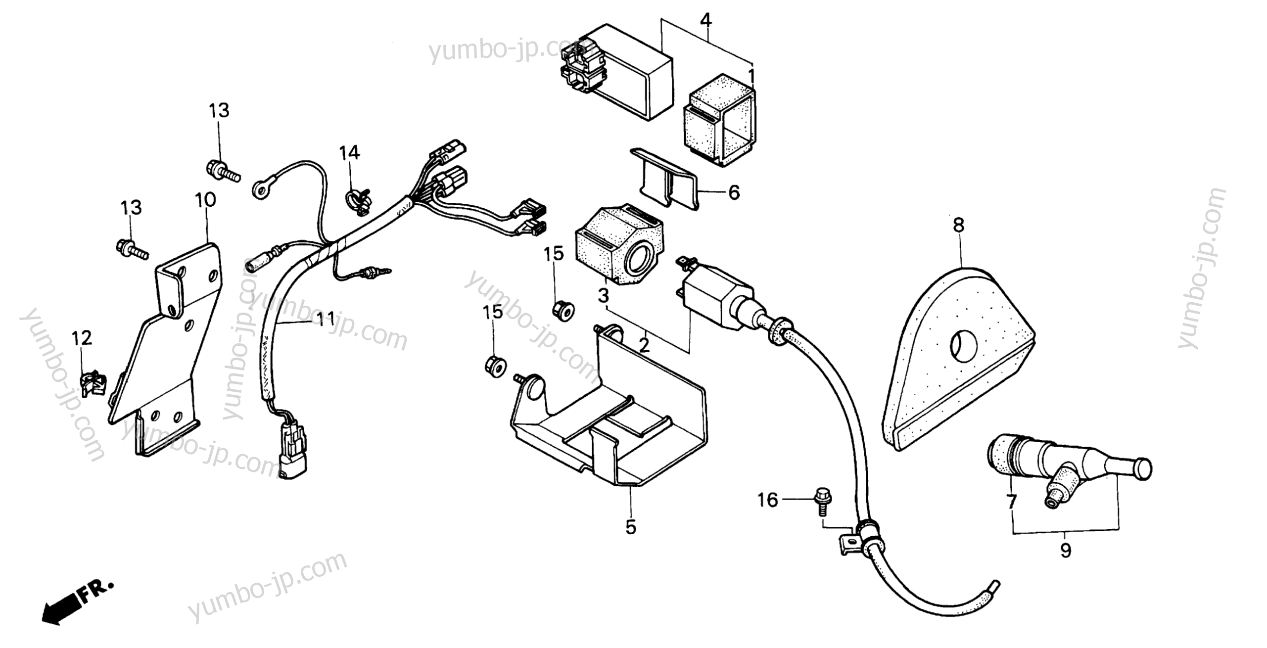 IGNITION COIL (1) for compact tractors HONDA H5013 A2/A 