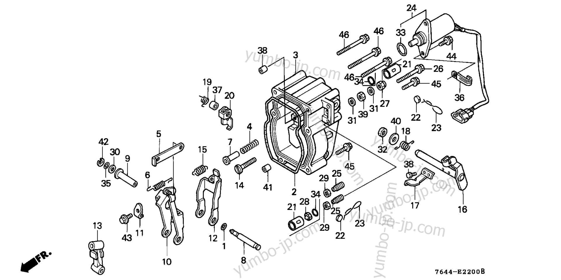 GOVERNOR CONTROL для садовых тракторов HONDA H6522 A4/A 