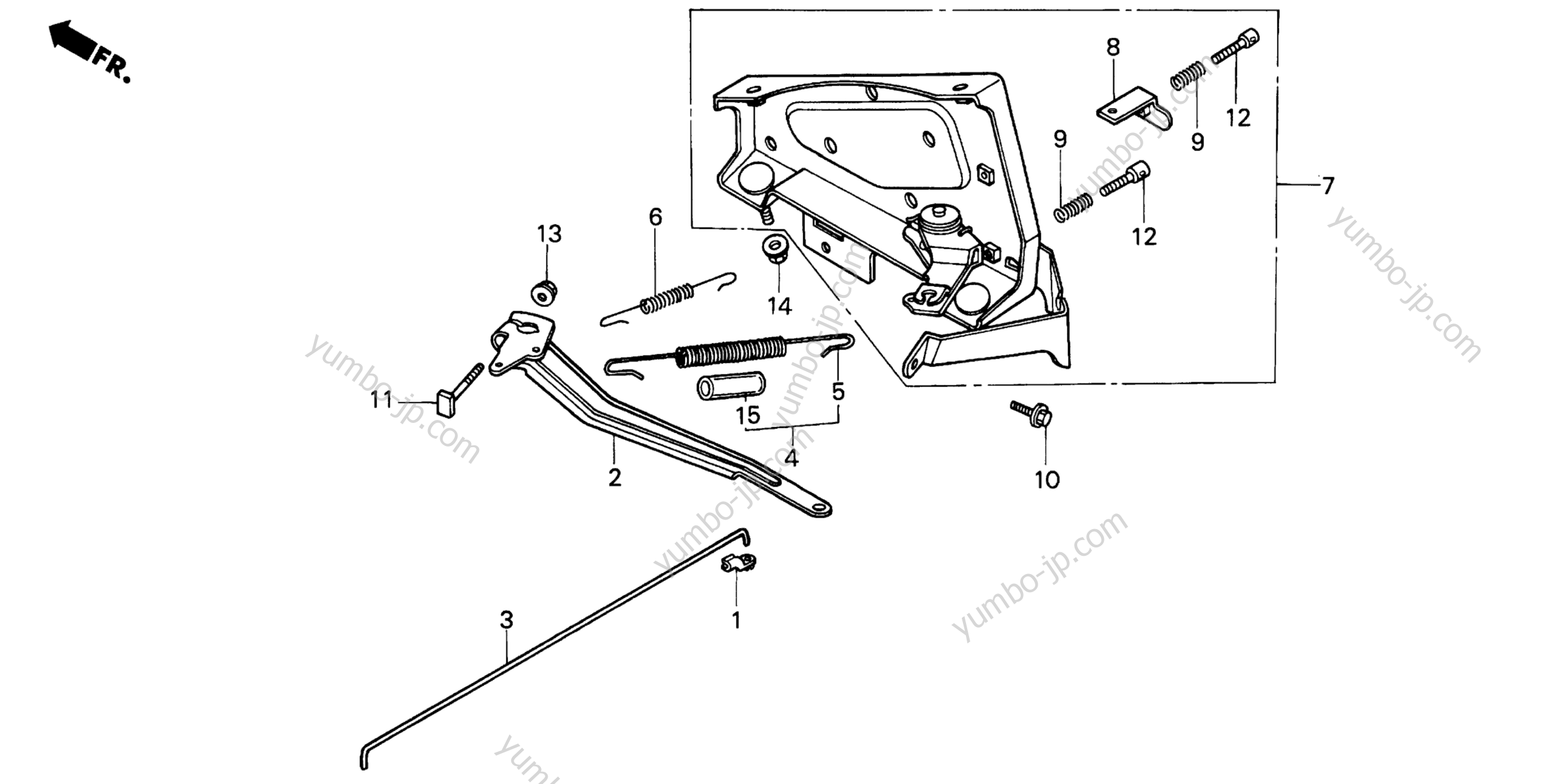 CONTROL for compact tractors HONDA RT5000 A 