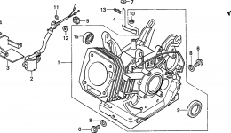 CYLINDER for генератора HONDA EXW171S A
