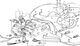 WIRE HARNESS / RECEPTACLE for генератора HONDA ES3500K2 A
