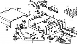 CIRCUIT BREAKER / ENGINE SWITCH for генератора HONDA ES3500 A
