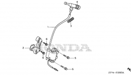 IGNITION COIL for генератора HONDA EU3000IS AN