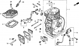 Spare Parts For Honda Generators Ex1000 A