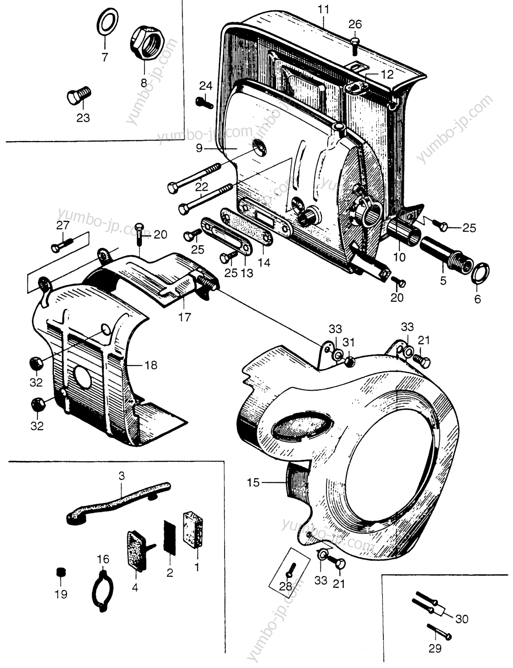 MUFFLER для генераторов HONDA E300 A 