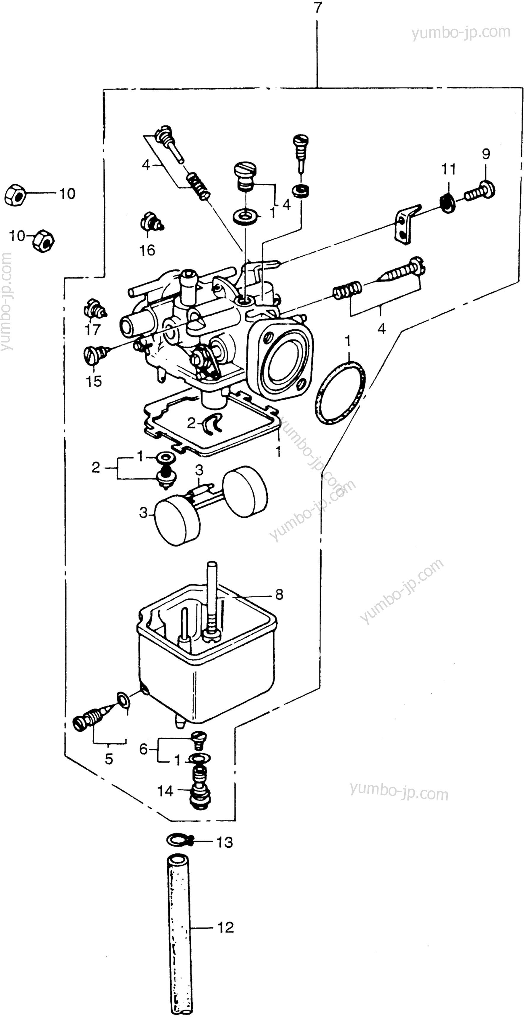 CARBURETOR for Generators HONDA E2500K2 A 