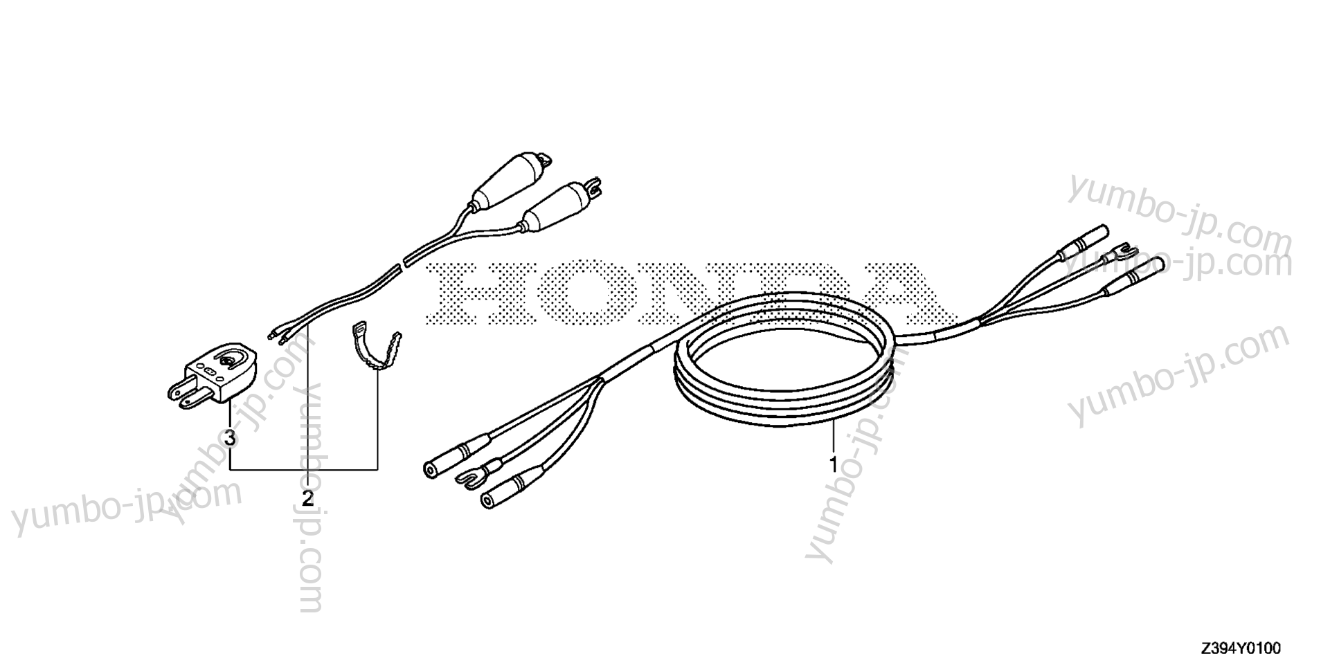 PARALLEL CABLE KIT / CHARGE CORD for Generators HONDA EU2000IT1 A3 