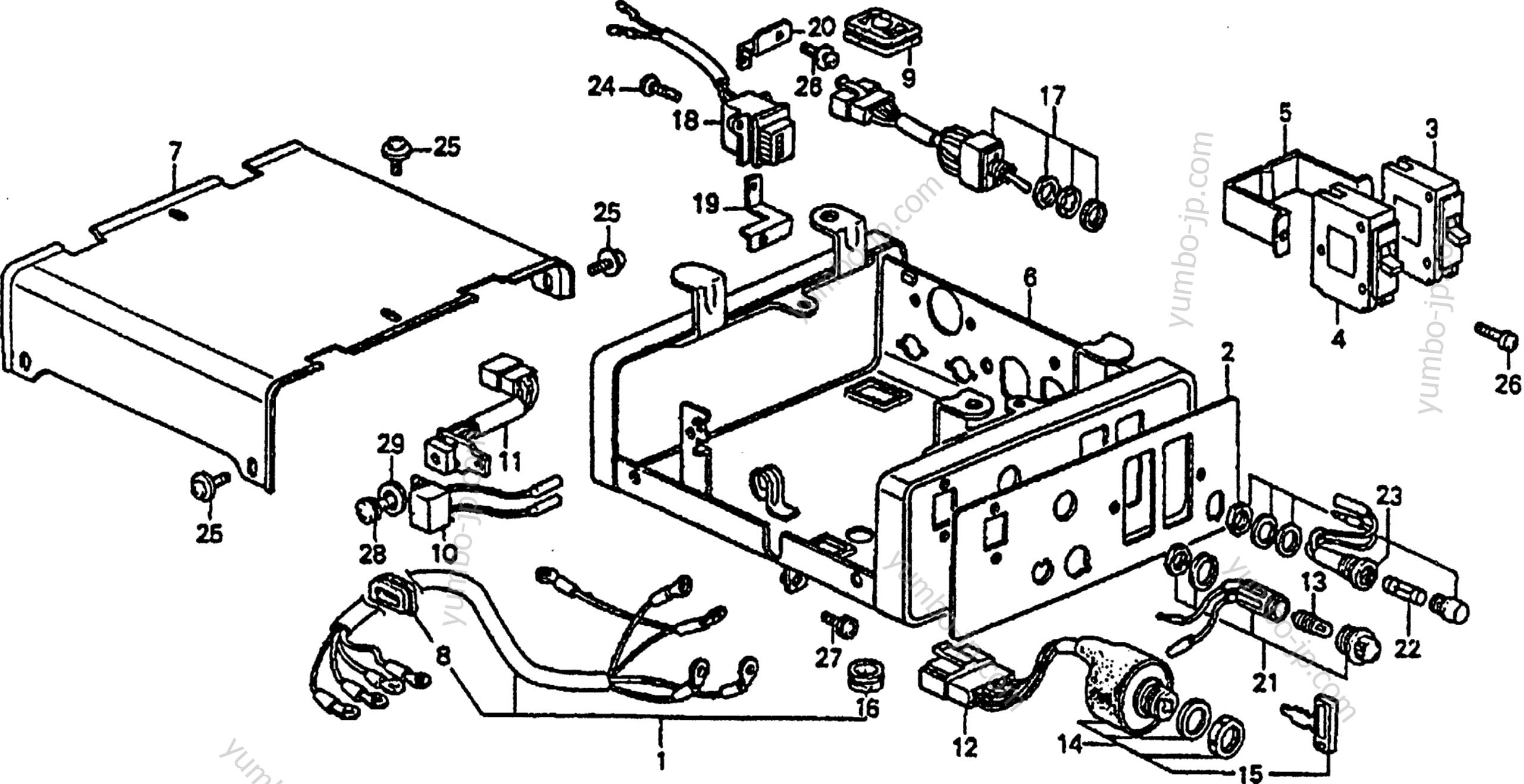 CIRCUIT BREAKER / ENGINE SWITCH для генераторов HONDA ES3500 A 