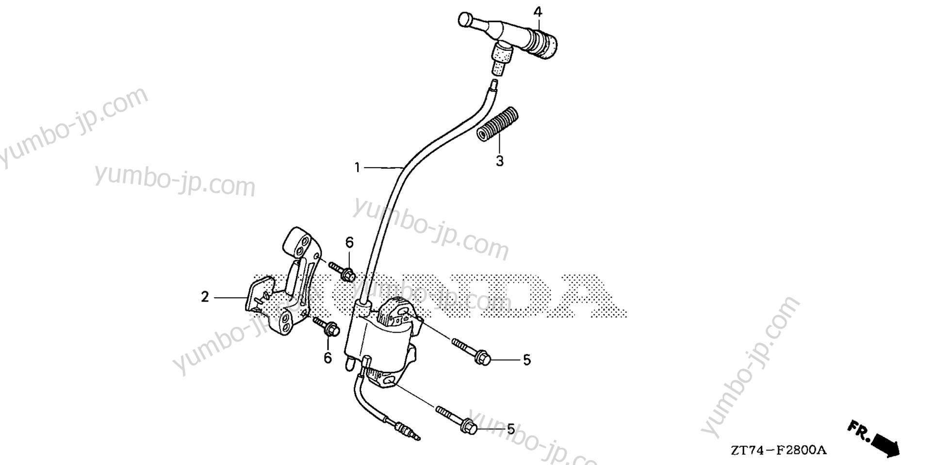 IGNITION COIL for Generators HONDA EU3000IS AN 