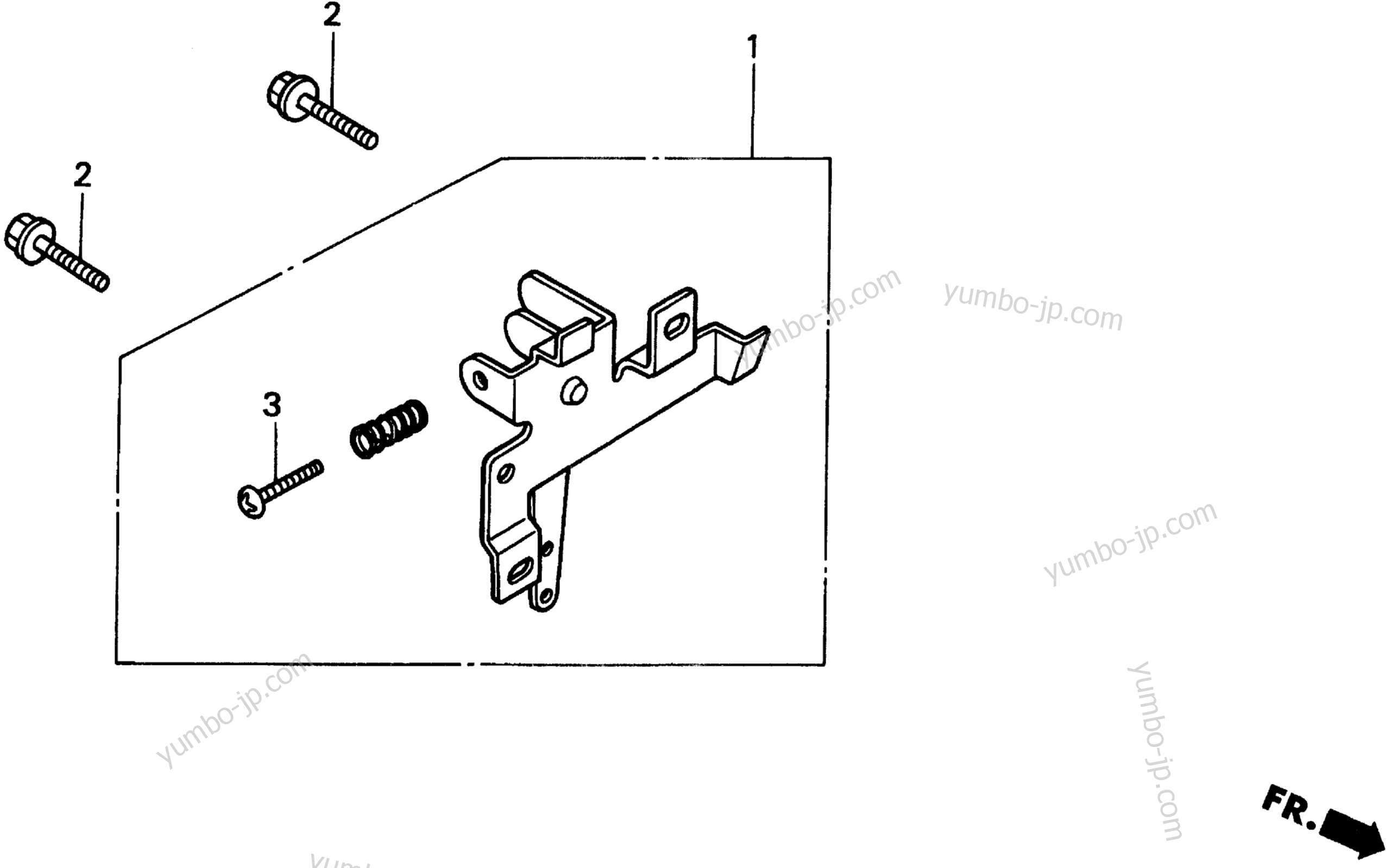 Yumbo Spare Parts Catalog For Generatora Honda Ex1000 A Throttle Adjuster