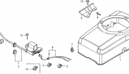 Крышка вентилятора для газонокосилки HONDA HRC7013 ZXA