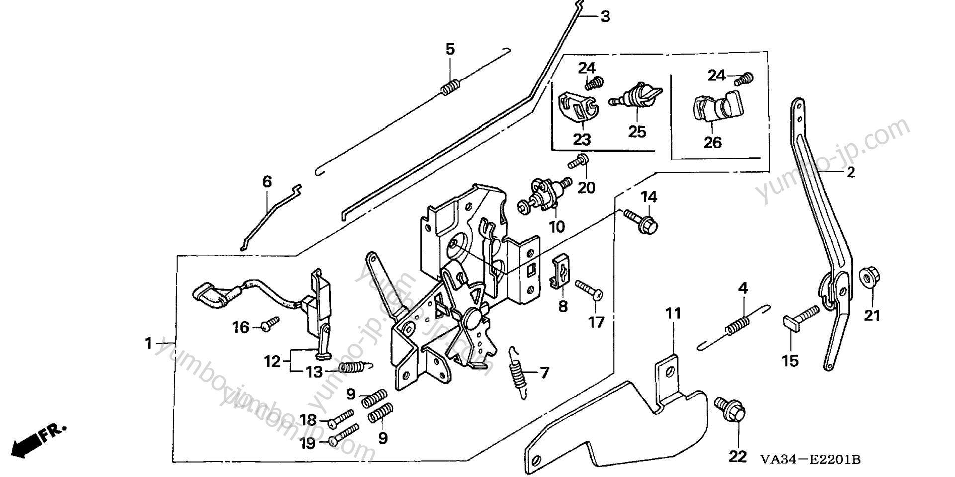 YUMBO | spare parts catalog for газонокосилки HONDA HR215K1 HMA