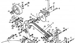 MOLDBOARD PLOW (PL752A) for трактора газонокосилки HONDA PL752A A