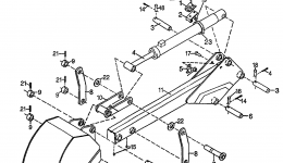 DIPPERSTICK ASSEMBLY (BH6575) для трактора газонокосилки HONDA BH6575 A