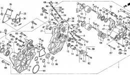 SUB-TRANSMISSION for трактора газонокосилки HONDA H4514H HSA/C