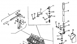 VALVE CONTROL (BH6575) для трактора газонокосилки HONDA BH6575 A