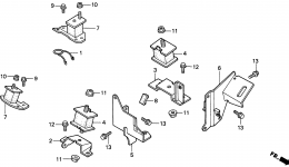 ENGINE MOUNT (H4514H) for трактора газонокосилки HONDA H4514H HSA/A