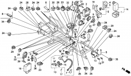 WIRE HARNESS (H4514H) for трактора газонокосилки HONDA H4514H HSAC/A