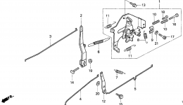 CONTROL (H4013) (FROM 2012020) для трактора газонокосилки HONDA H4013 SA/B