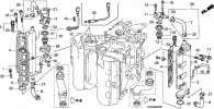 EXHAUST MANIFOLD / THERMOSTAT