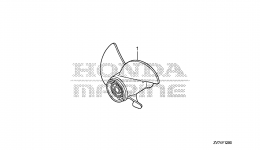 Гребной винт для стационарного двигателя HONDA BF25D4 LRGA