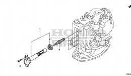 IGNITION COIL / SPARK PLUG for стационарного двигателя HONDA BF115DK1 LA