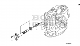 IGNITION COIL / SPARK PLUG для стационарного двигателя HONDA BF115D XA