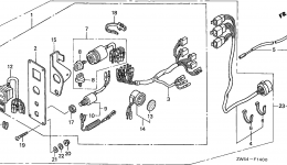 CONTROL PANEL for стационарного двигателя HONDA BF115A2 LCA