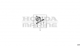 Переключатели света для стационарного двигателя HONDA BF250A XA