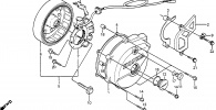 LEFT CRANKCASE COVER / ALTERNATOR